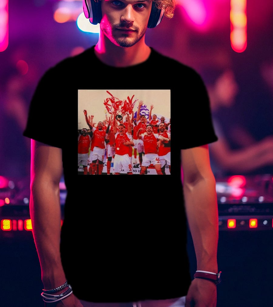 Champions Arsenal Premier League Triumph 2026 T-Shirt