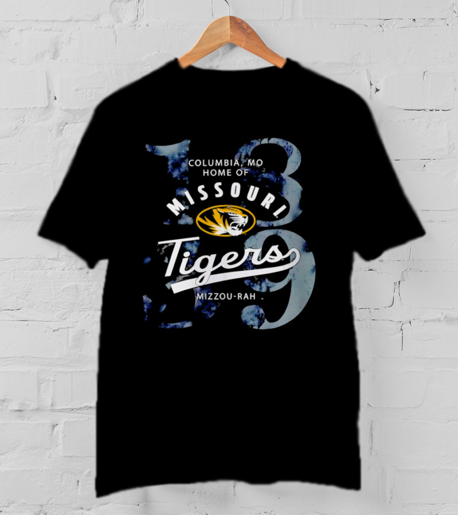 Columbia MO Home Of Missouri Tigers Mizzou Rah 1839 T-Shirt