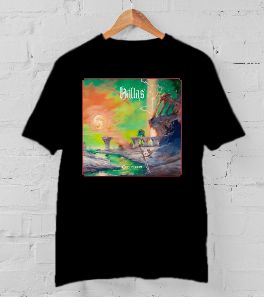 Hällas Conundrum Fantasy Moonscape Adventure T-Shirt