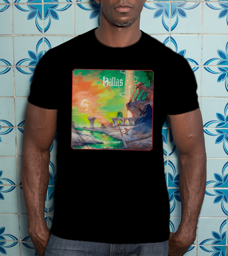 Hällas Conundrum Fantasy Moonscape Adventure T-Shirt