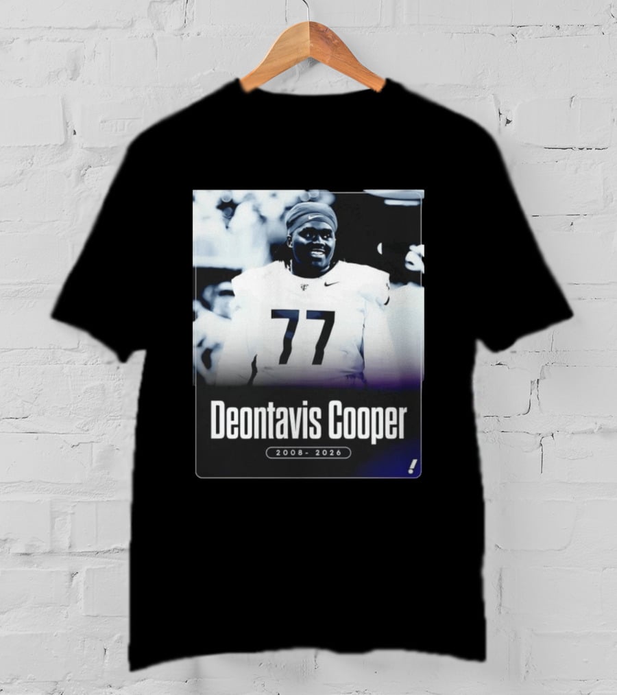 Deontavis Cooper 2008 2026 Nike 77 T-Shirt