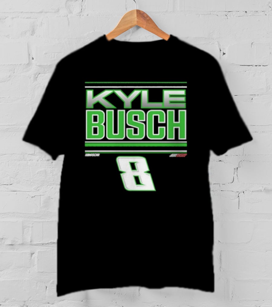 Kyle Busch Number 8 Racing Nascar T-Shirt
