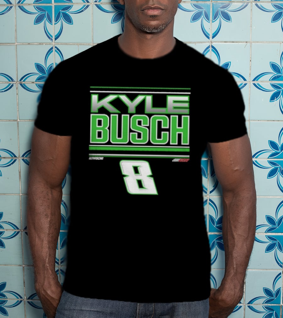 Kyle Busch Number 8 Racing Nascar T-Shirt