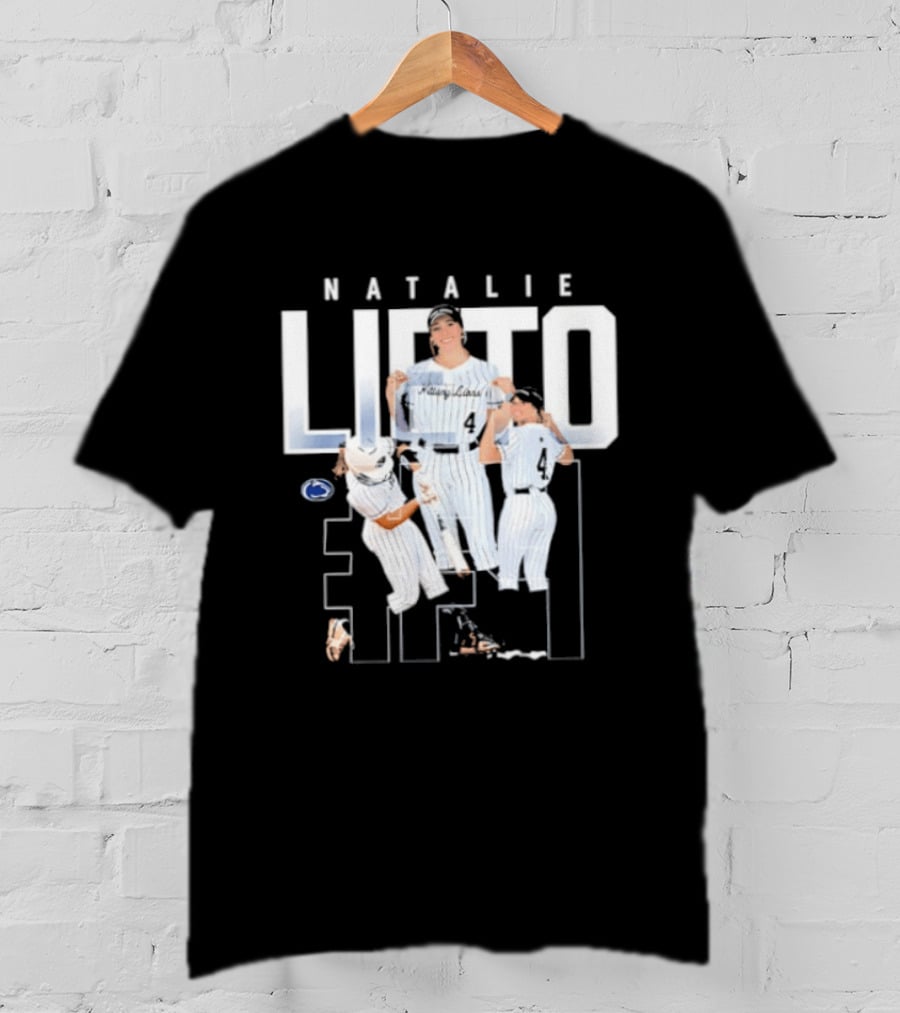 Natalie Lieto Penn State NCAA Softball Team Celebration T-Shirt