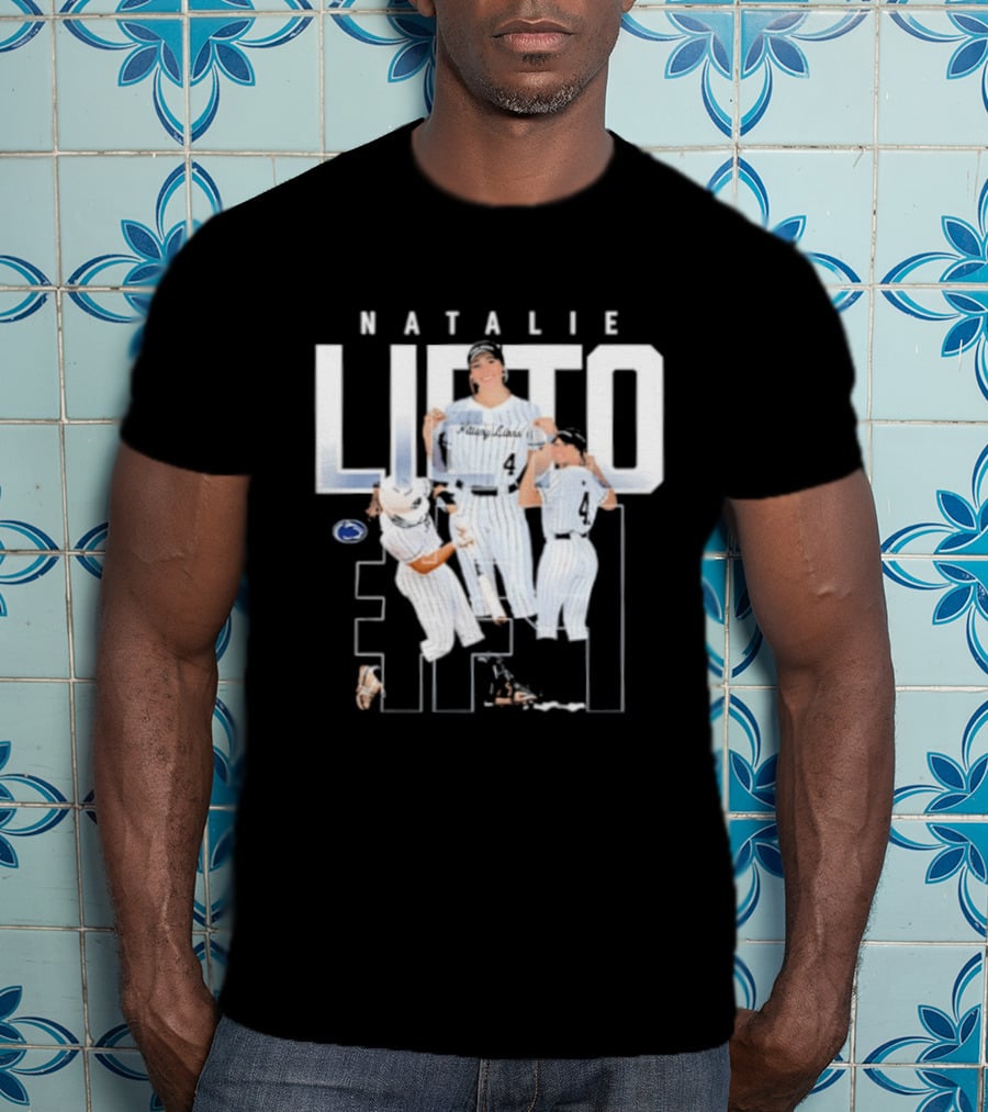 Natalie Lieto Penn State NCAA Softball Team Celebration T-Shirt