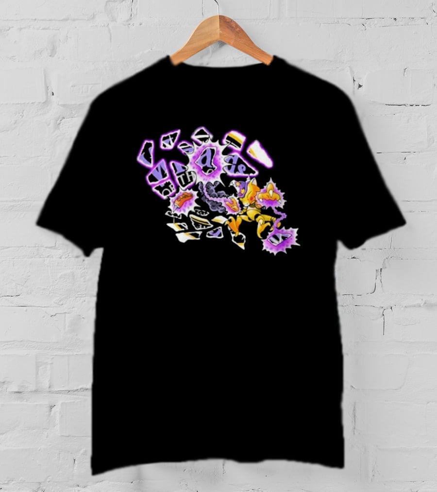 Wizards Of The Coast Pokémon Psychic Type Energy Symbol With Pikachu T-Shirt