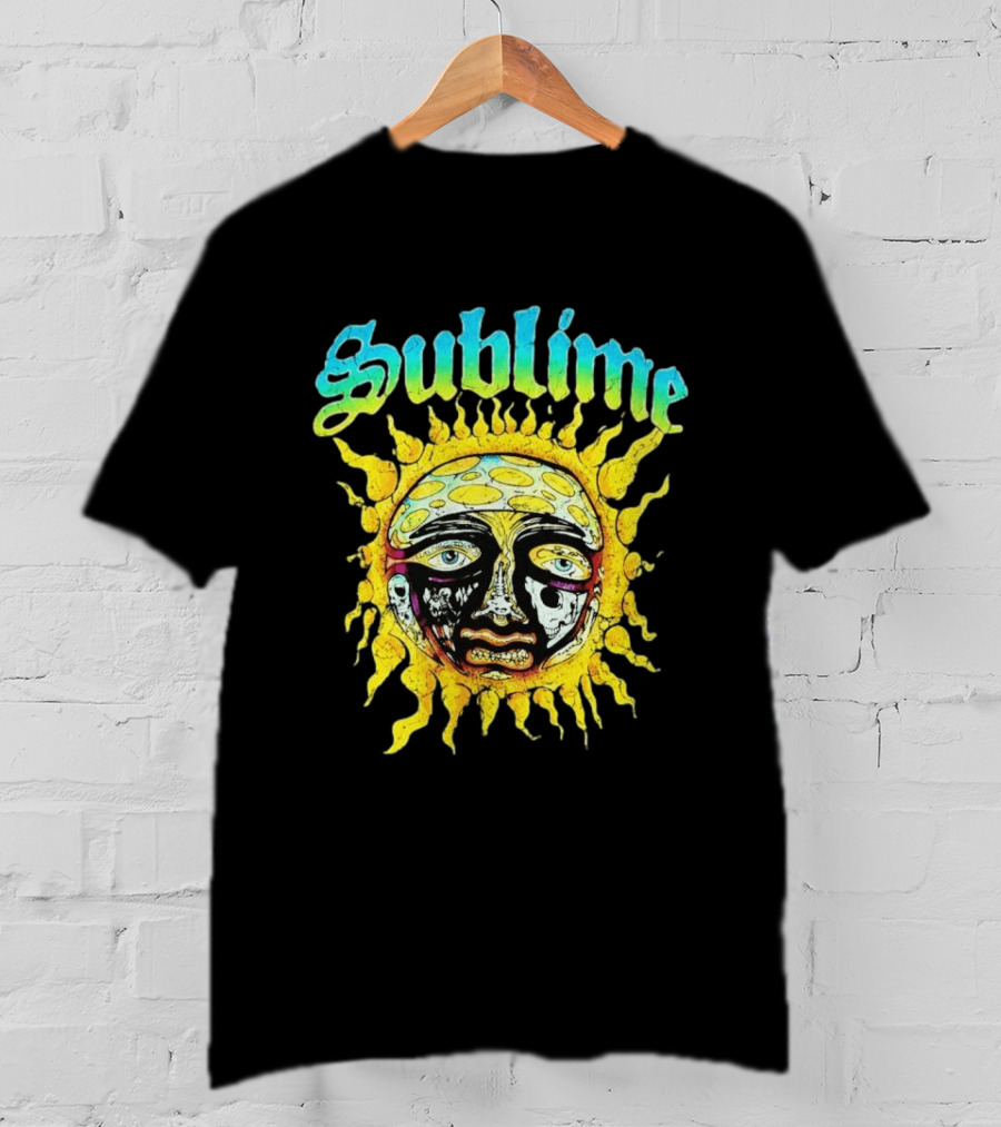 Sublime Sun Artwork Netherlands UK Tour 2026 T-Shirt