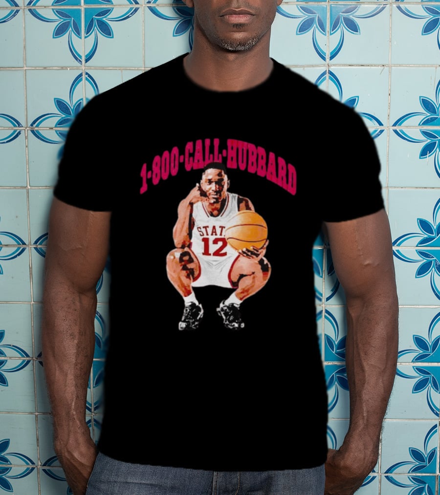 1 800 Call Hubbard State 12 Mississippi Bulldogs T-Shirt