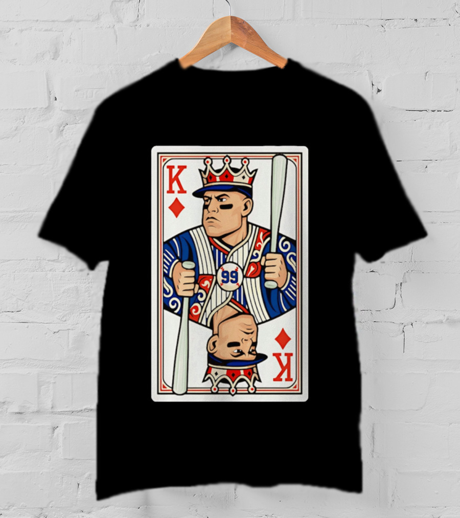 Aaron Judge New York Yankees King Of Diamonds 99 Batting Legend T-Shirt