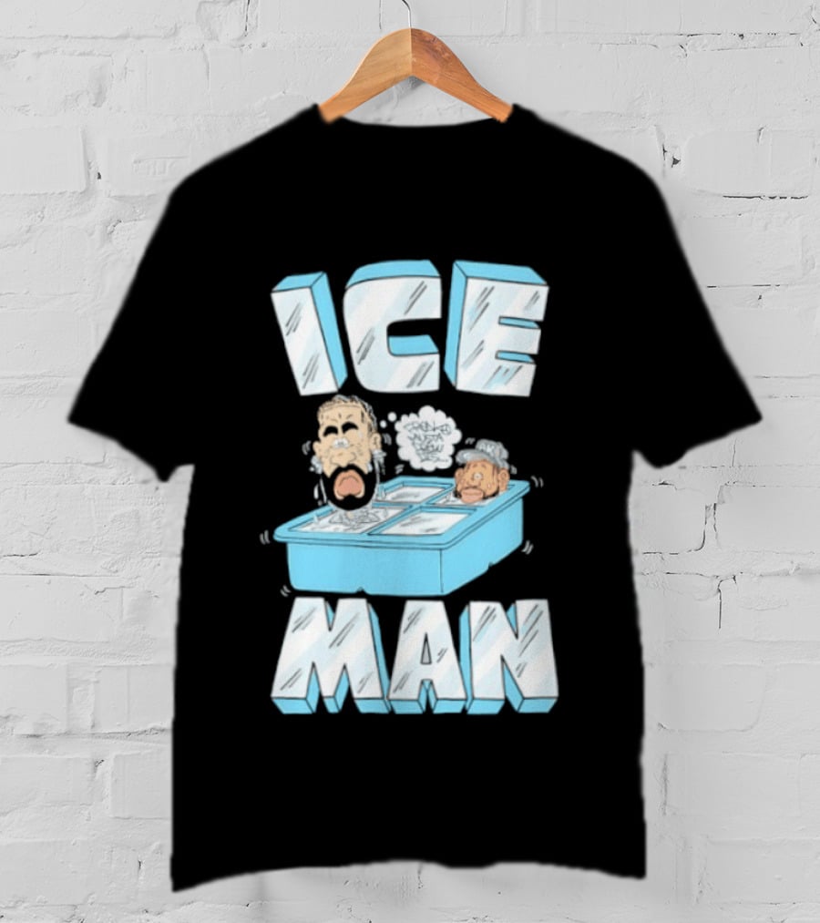 Iceman Fronko Musta Drew Diss Caricature Drake T-Shirt