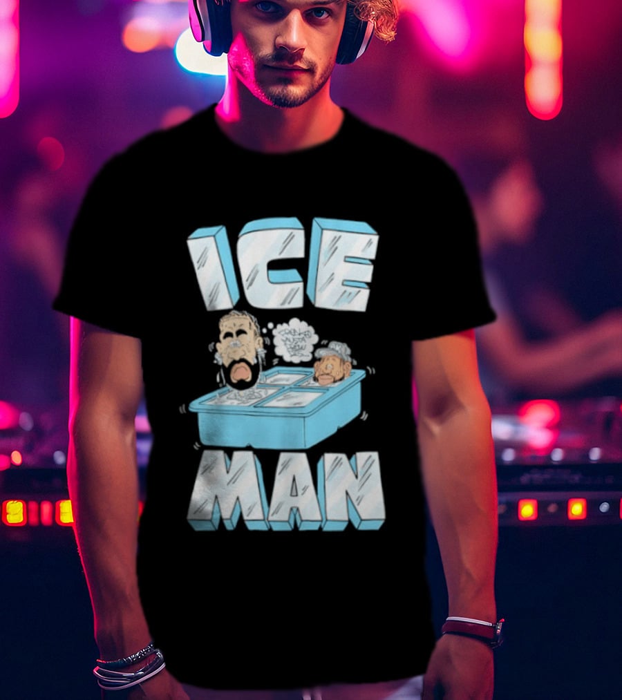 Iceman Fronko Musta Drew Diss Caricature Drake T-Shirt