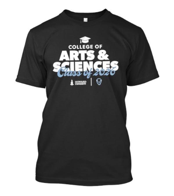 Howard University College Of Arts & Sciences Class Of 2026 T-Shirt