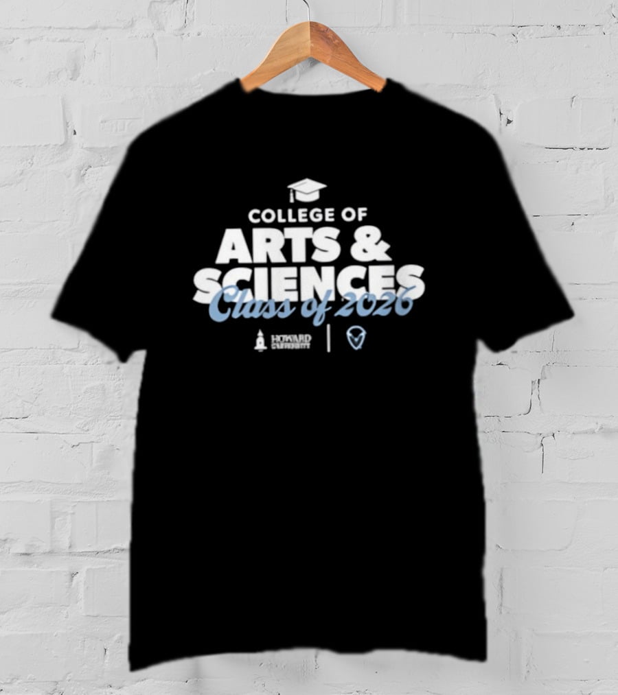 Howard University College Of Arts & Sciences Class Of 2026 T-Shirt