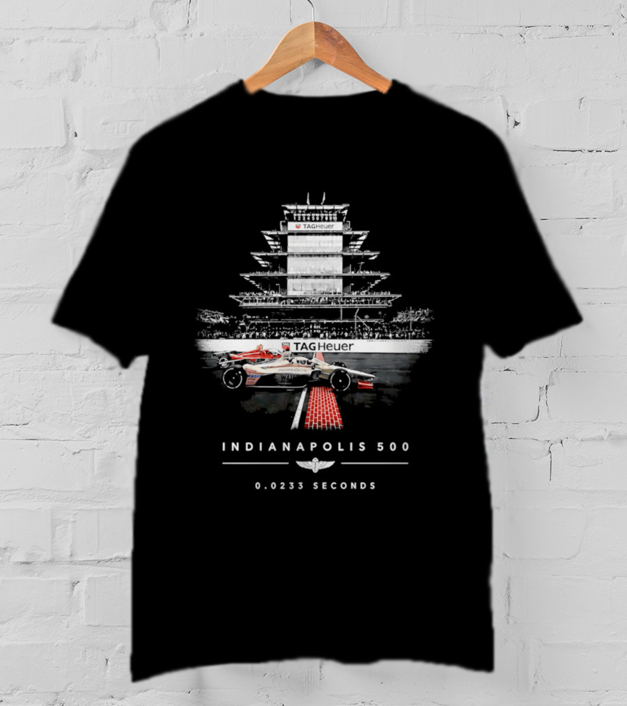 Indianapolis 500 0.0233 Seconds Tagheuer Racing T-Shirt