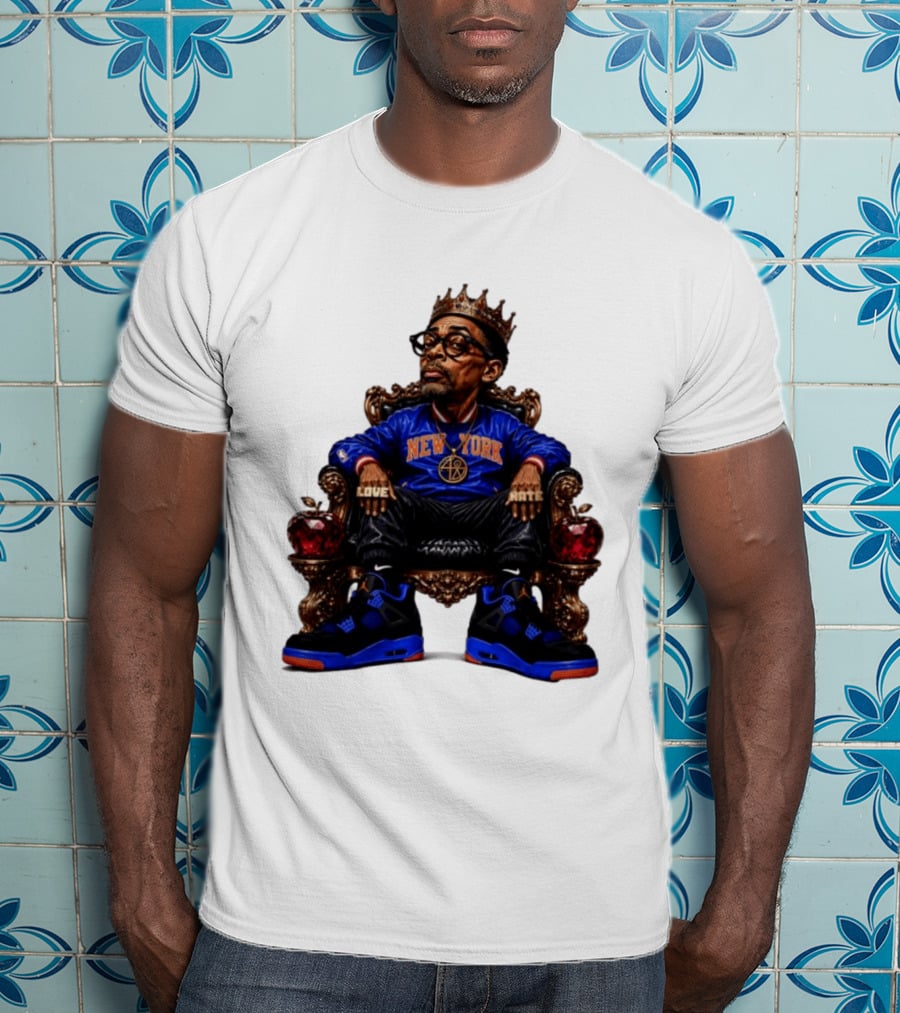 Spike Lee New York Knicks NBA Basketball Love Hate T-Shirt