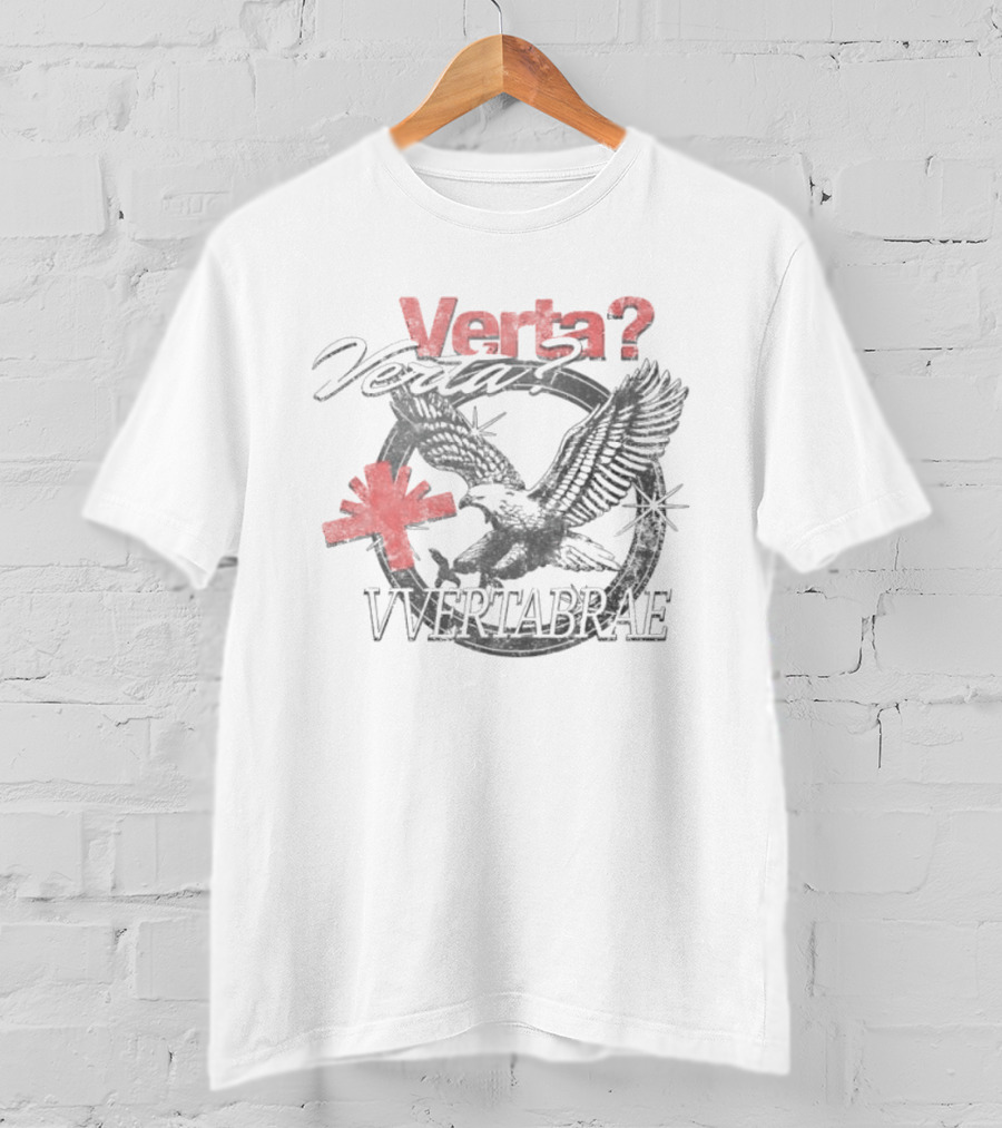 Verta Verta? Vvertabrae Eagle Bird T-Shirt