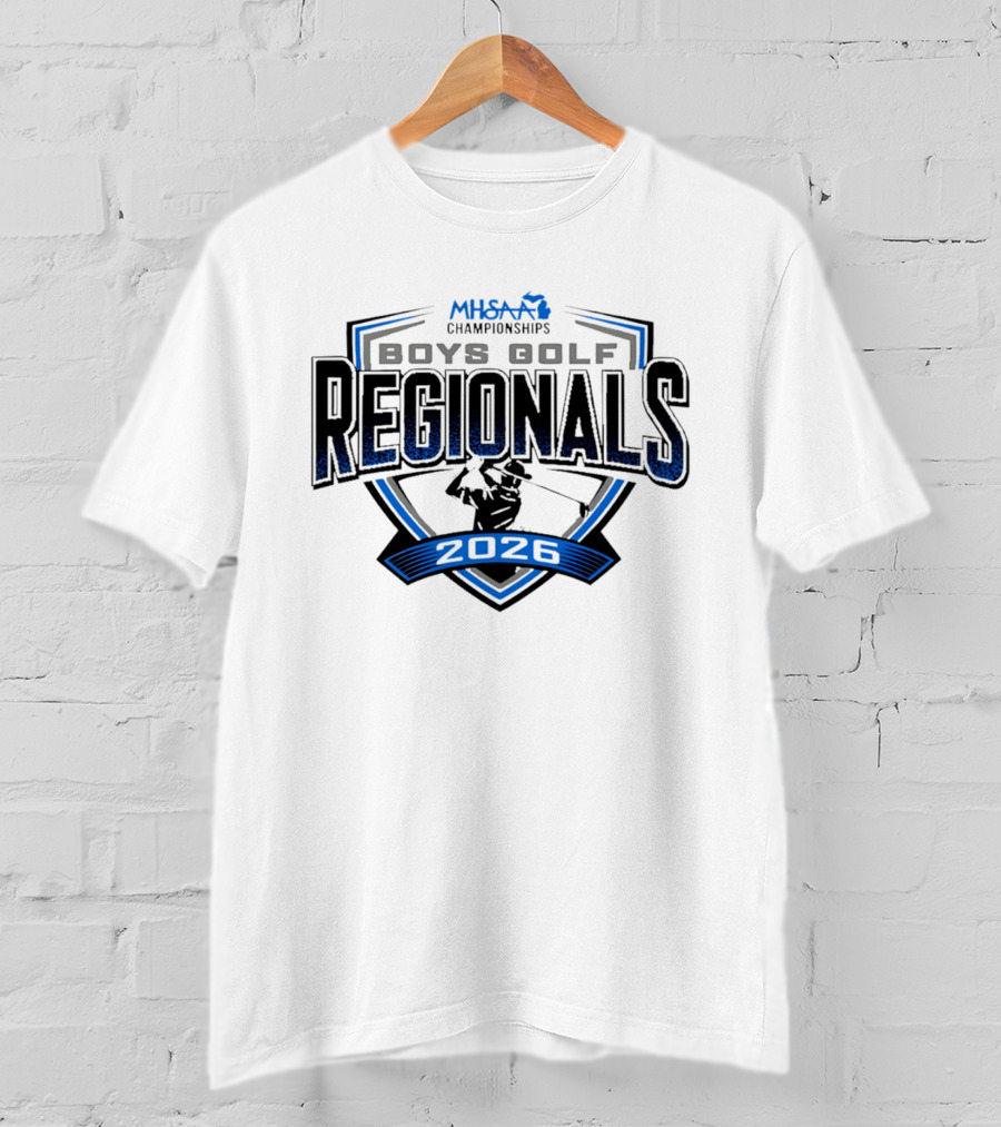 MHSAA Championships Boys Golf Regionals 2026 T-Shirt