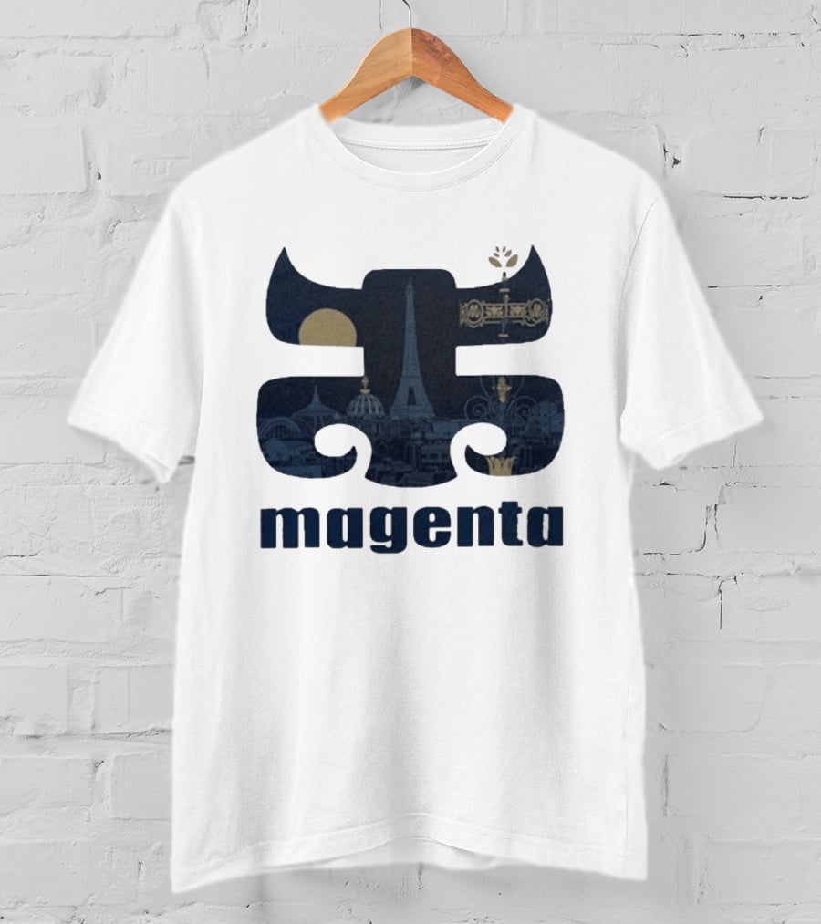 Magenta Skateboards Magenpath Ipath Eiffel Tower Paris Collab T-Shirt