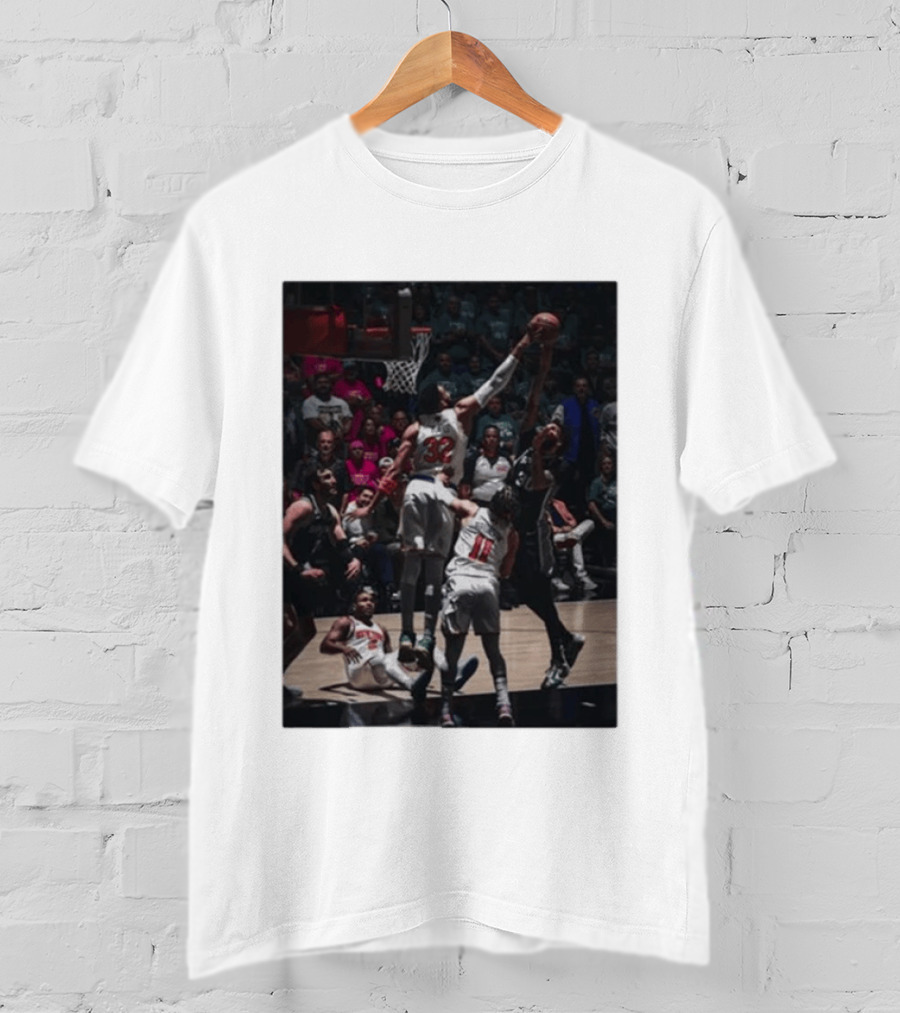 Big Kat Big Time Block Houston Rockets San Antonio Spurs NBA Showdown T-Shirt