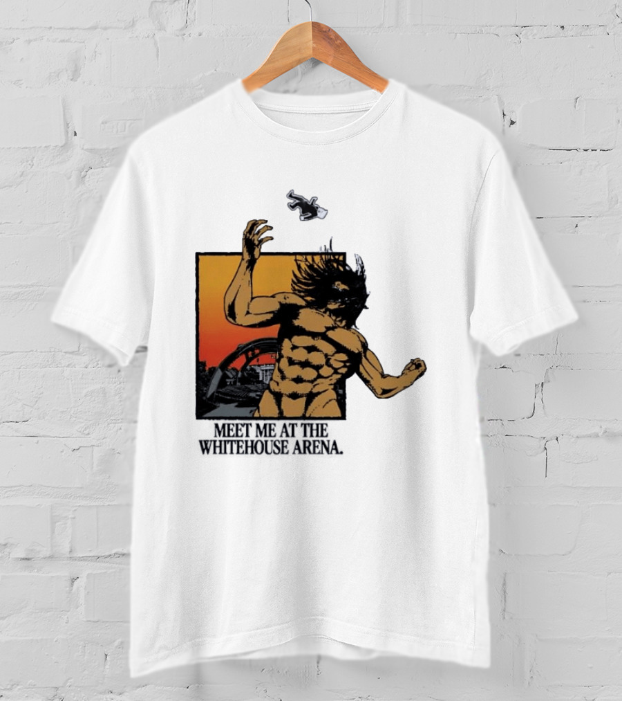 Meet Me At The Whitehouse Arena Attack On Titan Giant T-Shirt