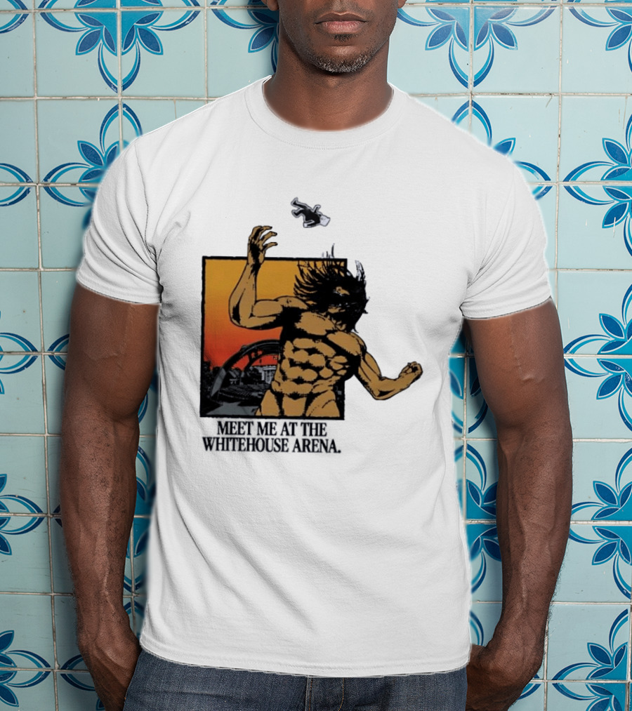 Meet Me At The Whitehouse Arena Attack On Titan Giant T-Shirt