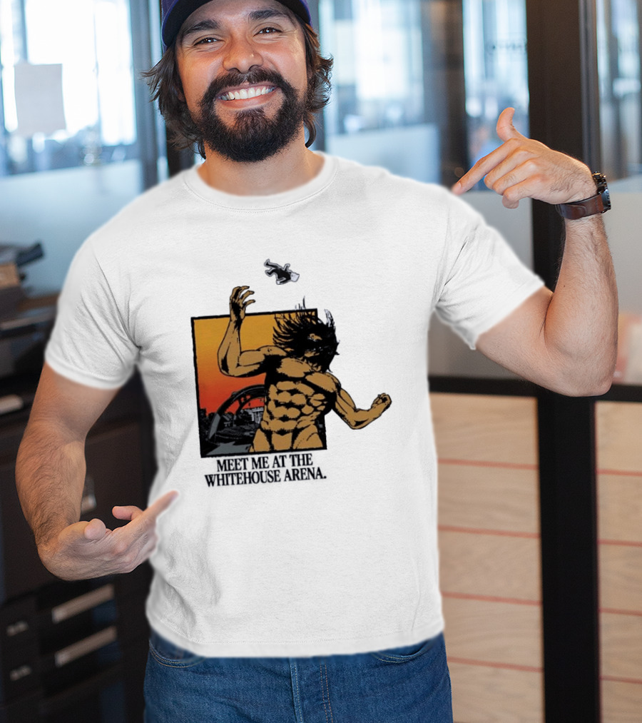 Meet Me At The Whitehouse Arena Attack On Titan Giant T-Shirt