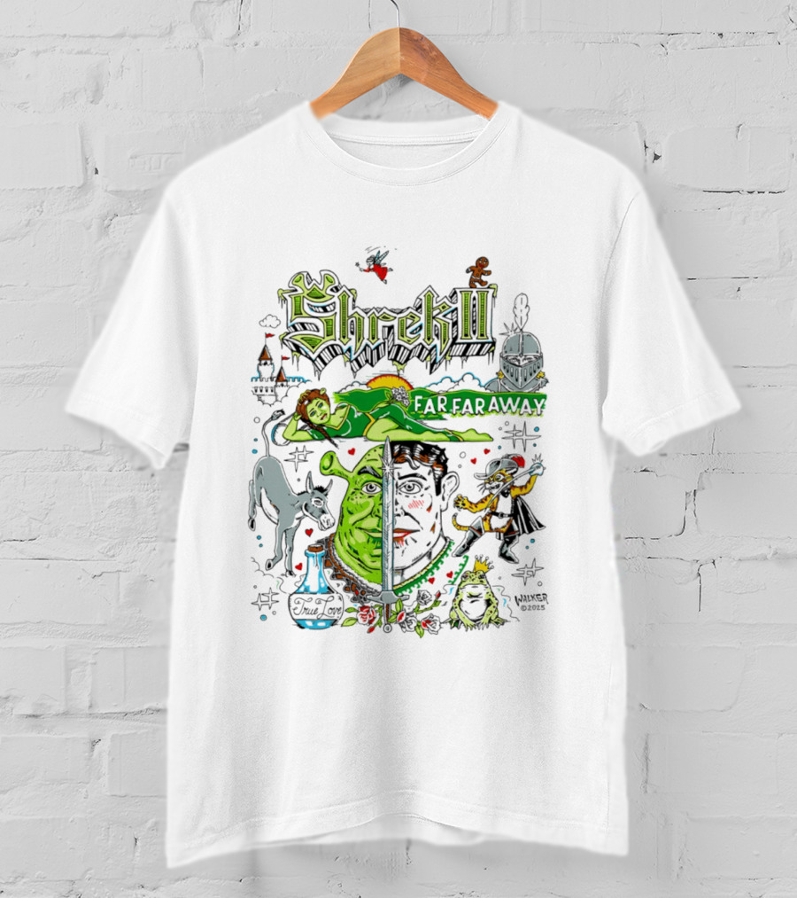 Shrek II Far Far Away True Love Adventure Winter 2023 T-Shirt