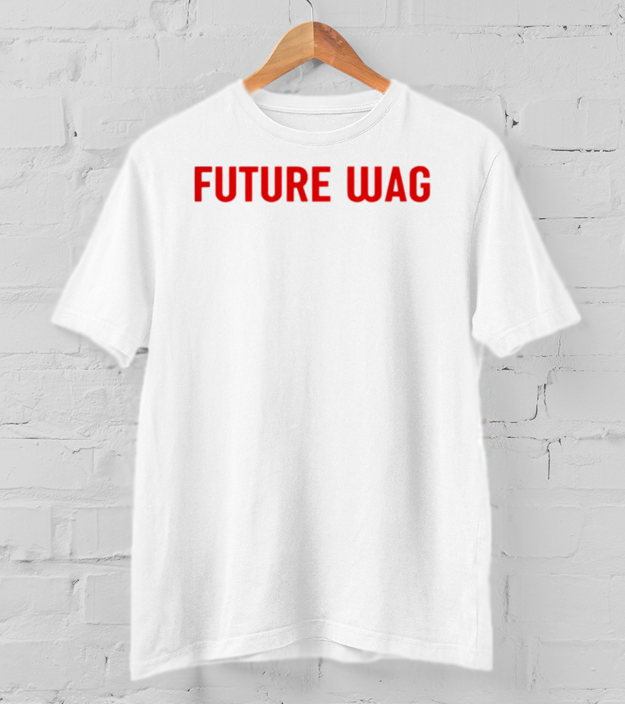 Future Wag Statement Bold Red T-Shirt