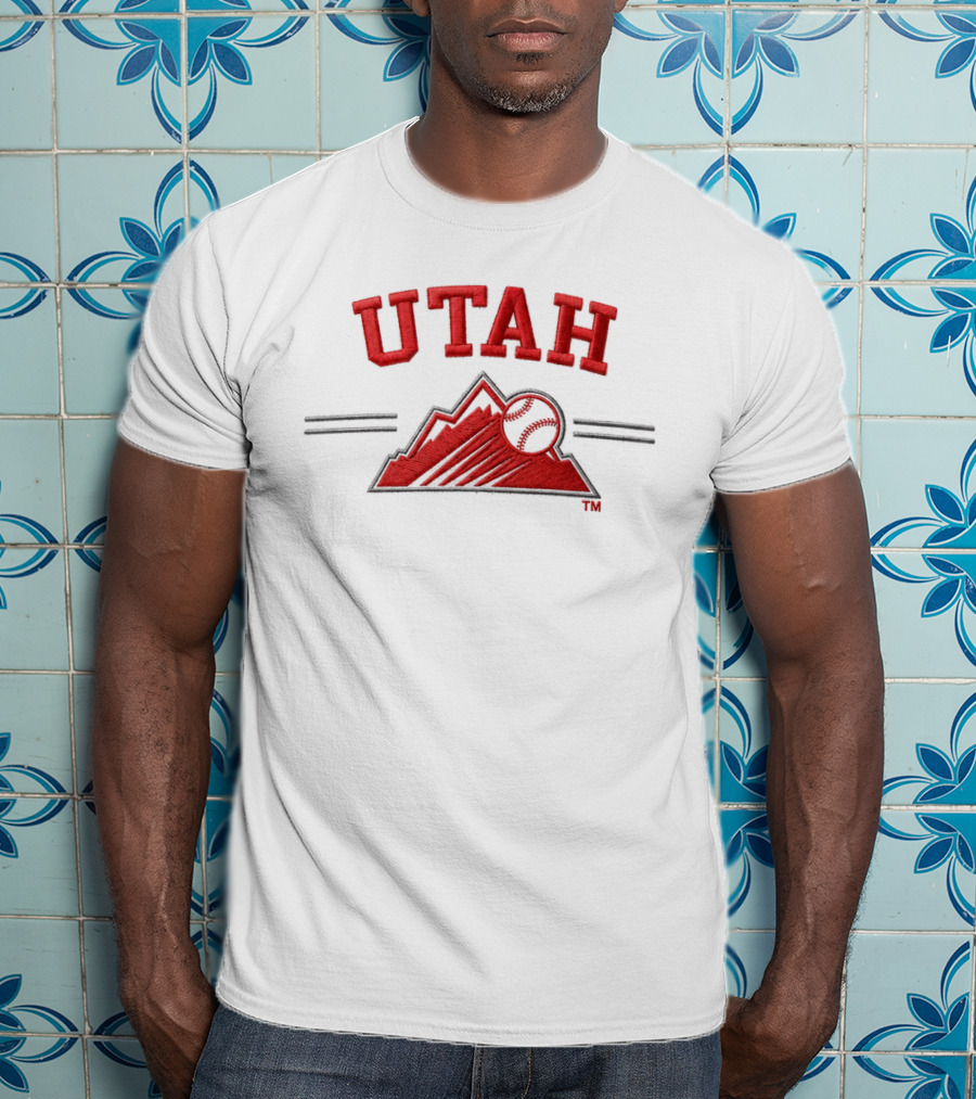 Rockies University Of Utah 2026 Giveaway Hat Baseball Mountain T-Shirt