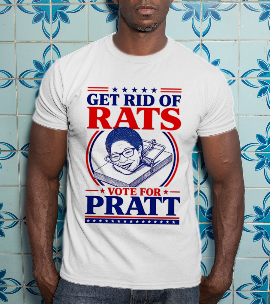 Get Rid Of Rats Vote For Pratt Political Campaign Humor T-Shirt