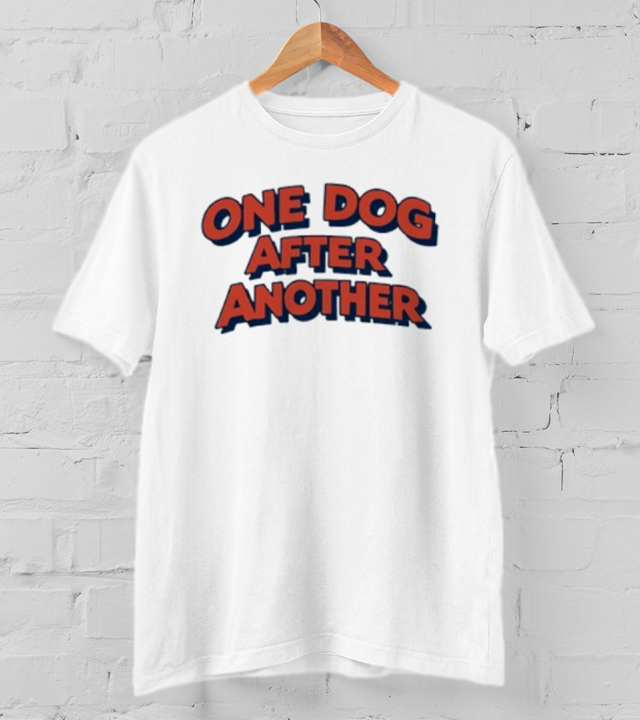OKC Thunder One Dog After Another Sports Fan T-Shirt