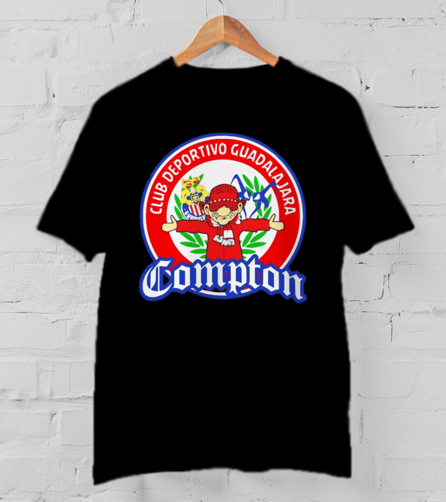 Compton Club Deportivo Guadalajara Rojiblanco T-Shirt