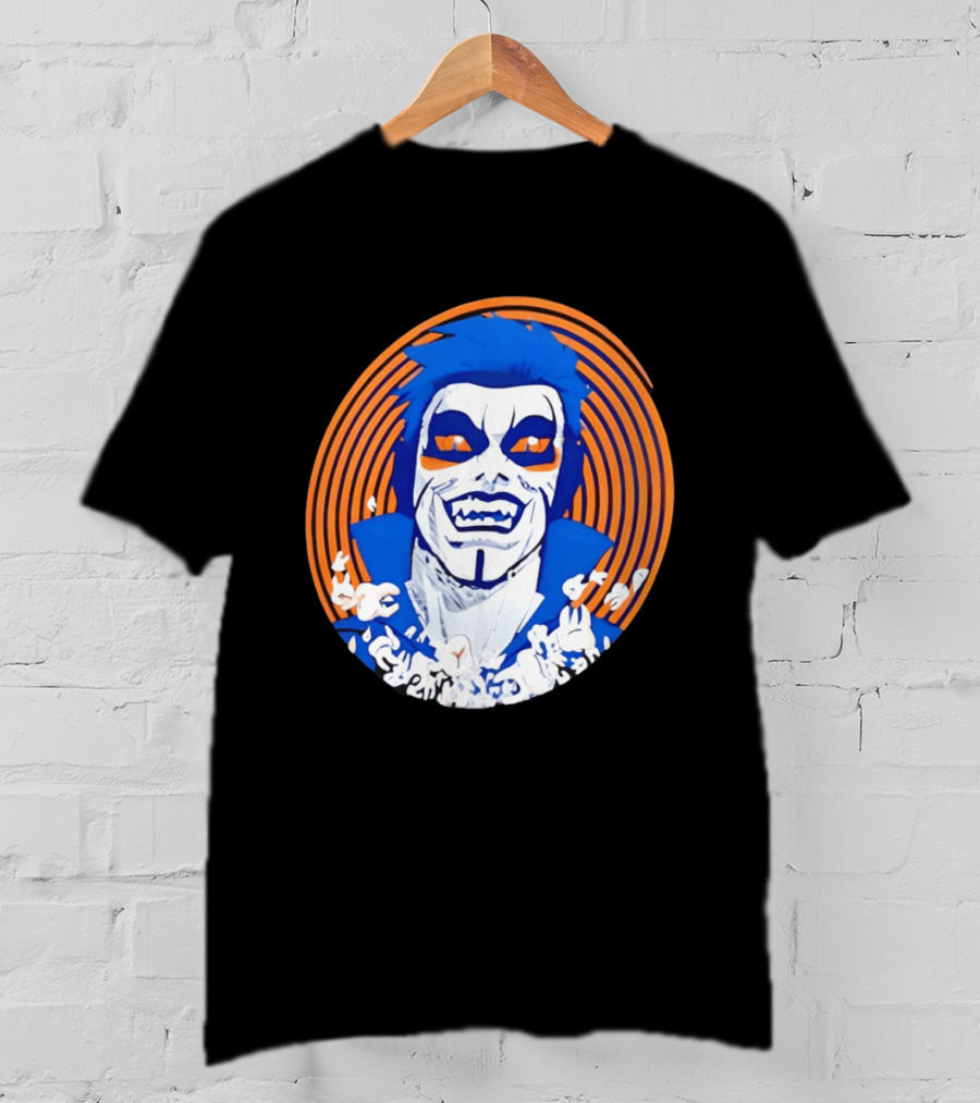 Danhausen WWE New York Knicks Basketball Uncursed Very Nice Very Evil Fan T-Shirt