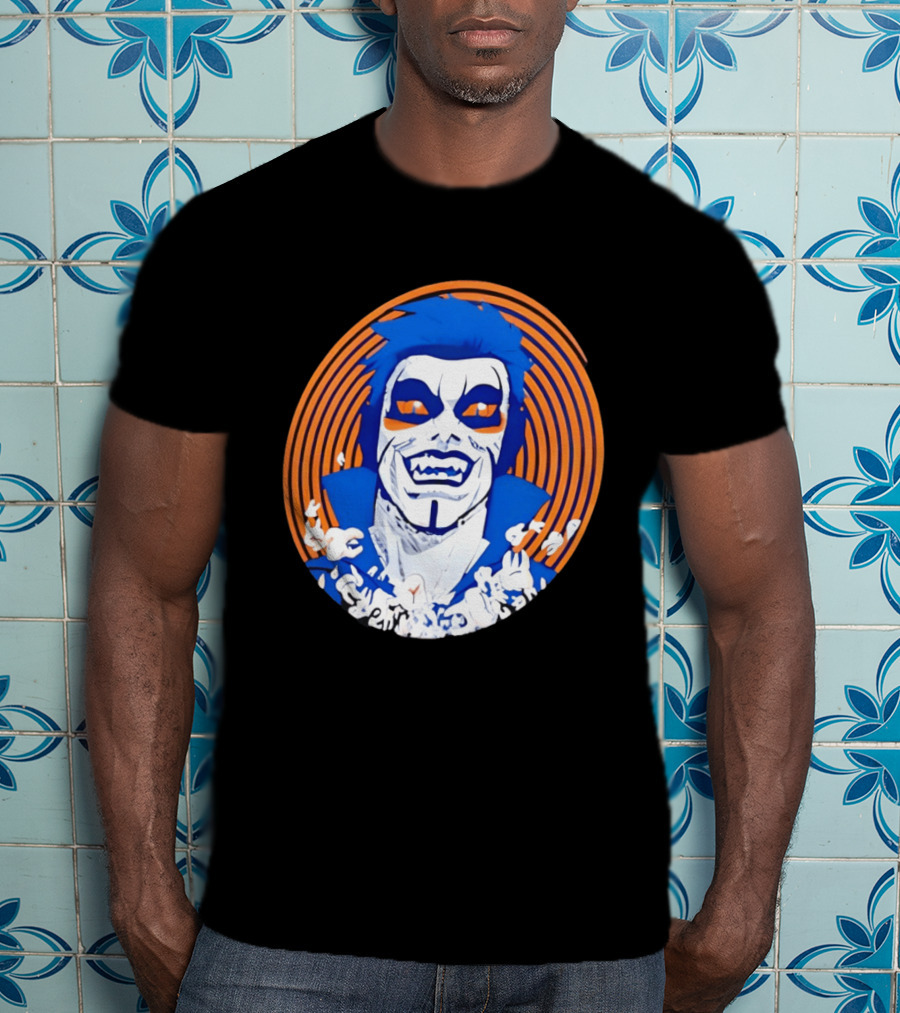 Danhausen WWE New York Knicks Basketball Uncursed Very Nice Very Evil Fan T-Shirt