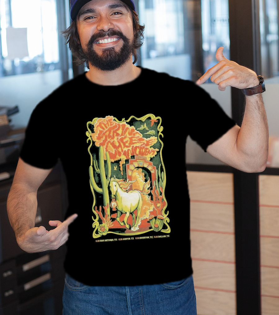 The String Cheese Incident Horse Cacti May 30 2026 Houston TX T-Shirt