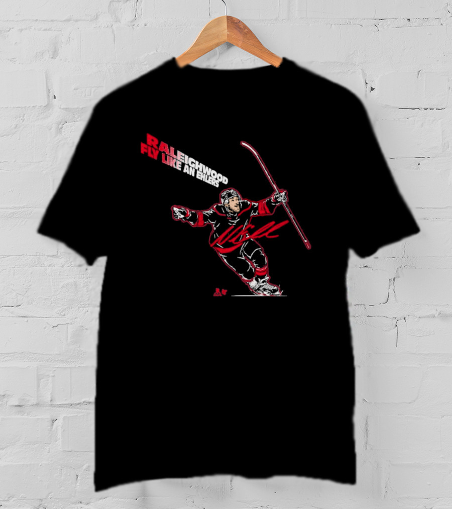 Raleighwood Fly Like An Ehlers Hockey T-Shirt