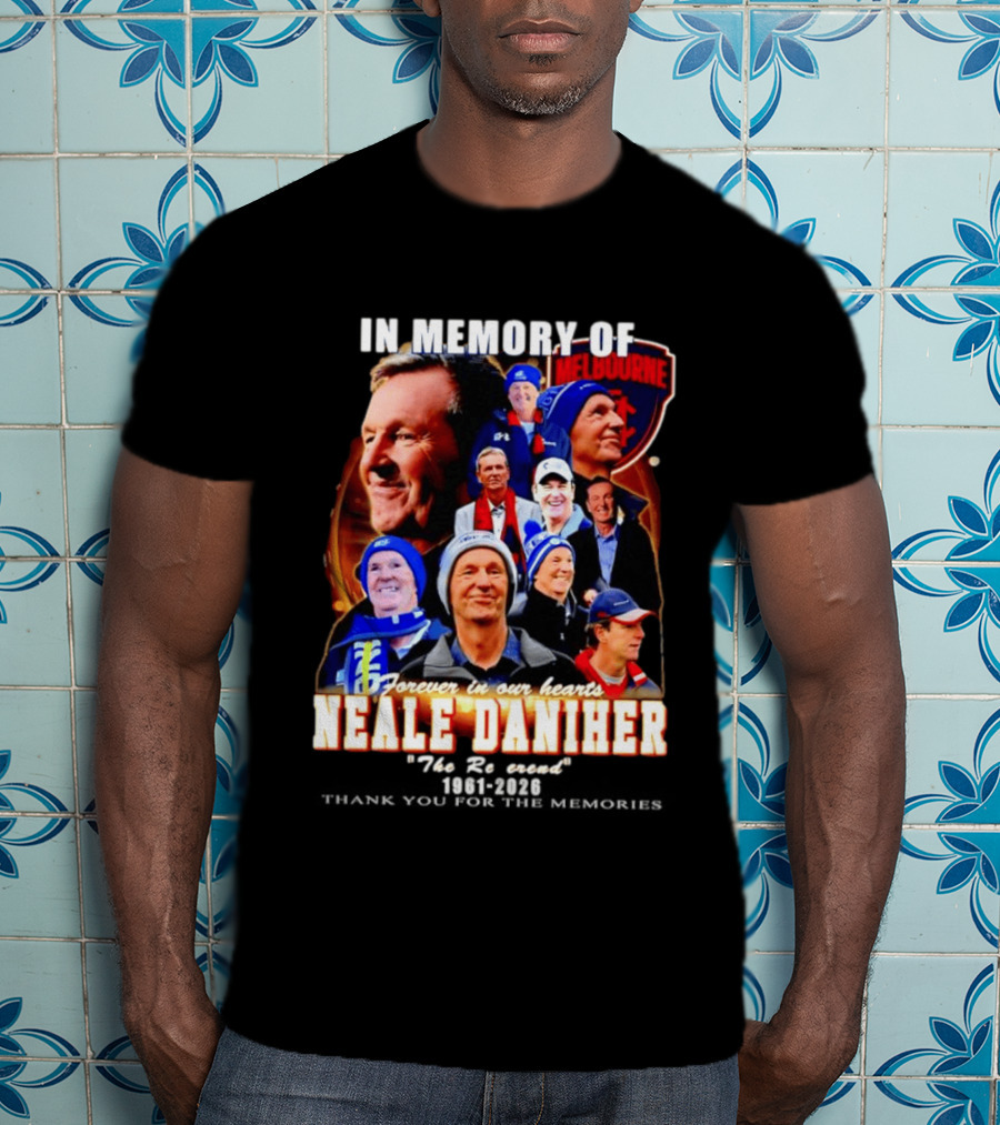 In Memory Of Melbourne Neale Daniher Forever In Our Hearts "The Reverend T-Shirt