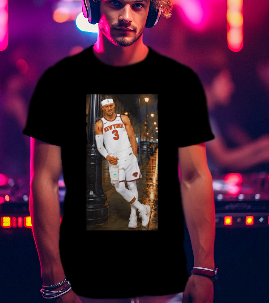 New York Knicks Josh Hart Number 3 NBA Basketball T-Shirt