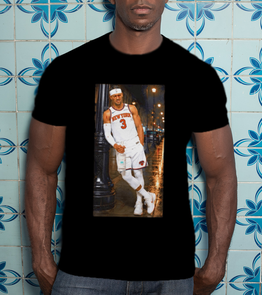 New York Knicks Josh Hart Number 3 NBA Basketball T-Shirt