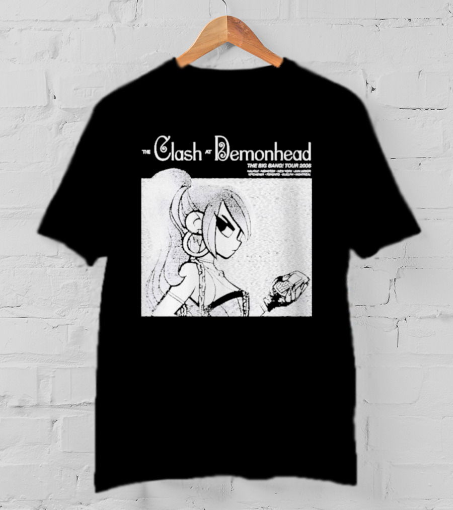The Clash At Demonhead Tour 2006 Scott Pilgrim Vol 3 Infinite Sadness 20th Anniversary T-Shirt