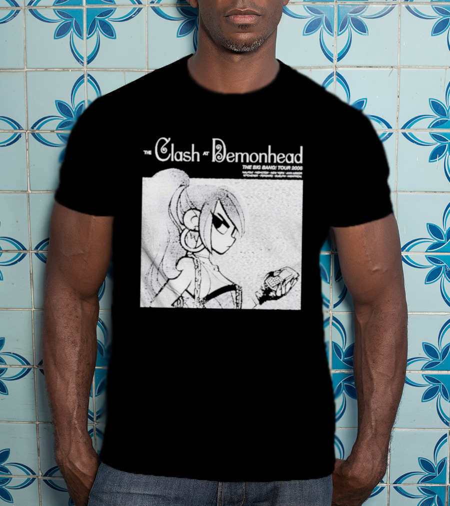 The Clash At Demonhead Tour 2006 Scott Pilgrim Vol 3 Infinite Sadness 20th Anniversary T-Shirt