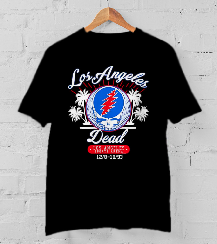 Los Angeles Dead Sports Arena 12/8 10/93 Steal Your Face T-Shirt