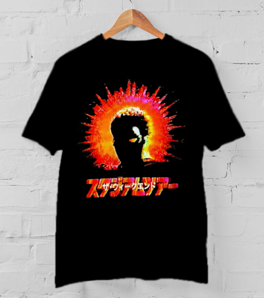 The Weeknd Cyberpunk Japanese Art Explosion T-Shirt