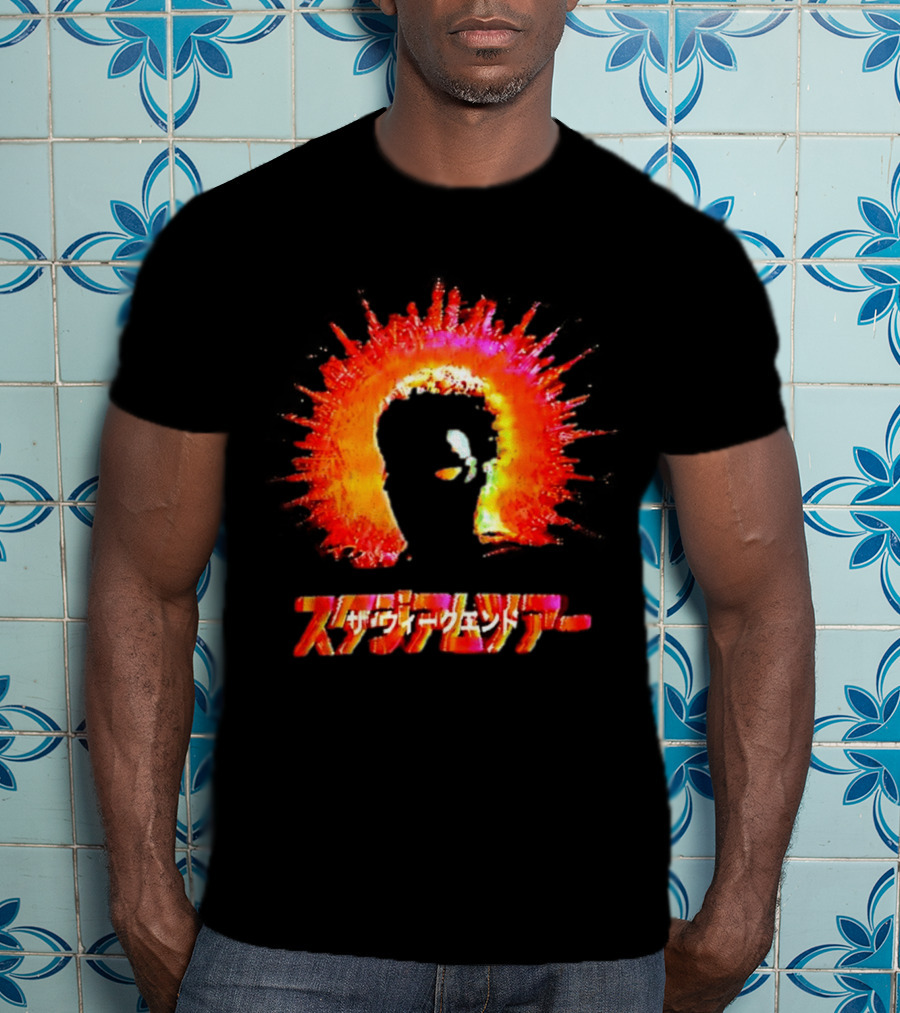 The Weeknd Cyberpunk Japanese Art Explosion T-Shirt
