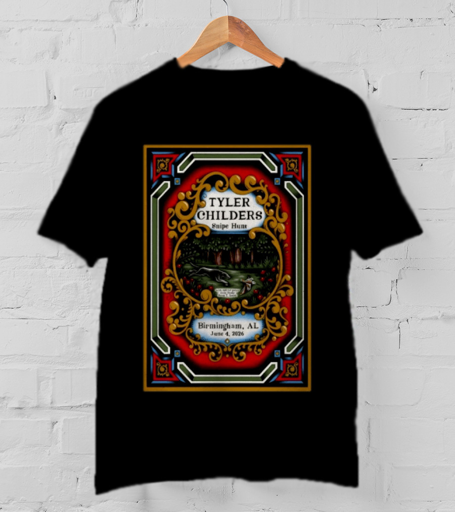 Tyler Childers Snipe Hunt Birmingham AL June 4 2026 T-Shirt