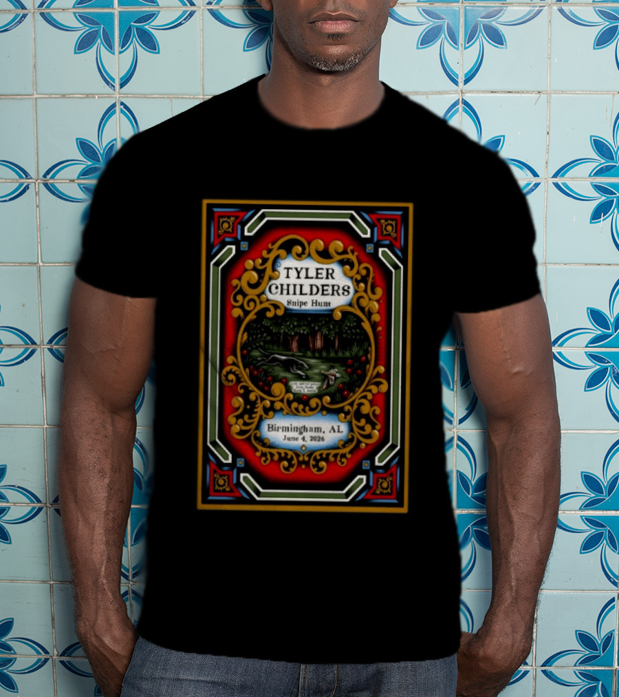 Tyler Childers Snipe Hunt Birmingham AL June 4 2026 T-Shirt