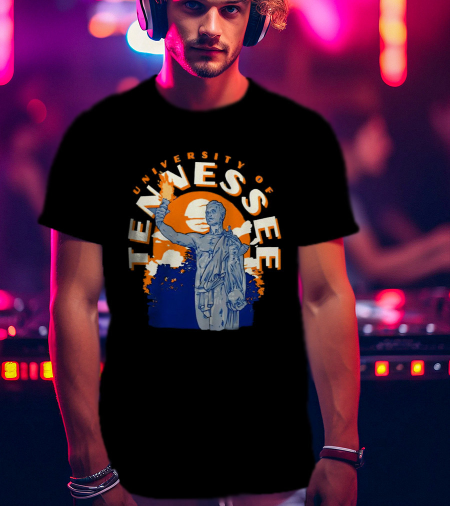 University Of Tennessee Torchbearer Sunset Scene T-Shirt