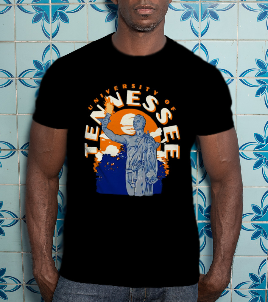 University Of Tennessee Torchbearer Sunset Scene T-Shirt
