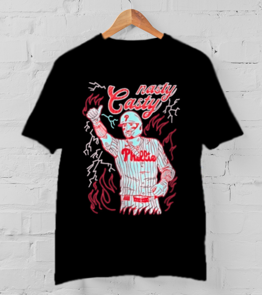 Nasty Casty Philadelphia Phillies Bryce Harper T-Shirt