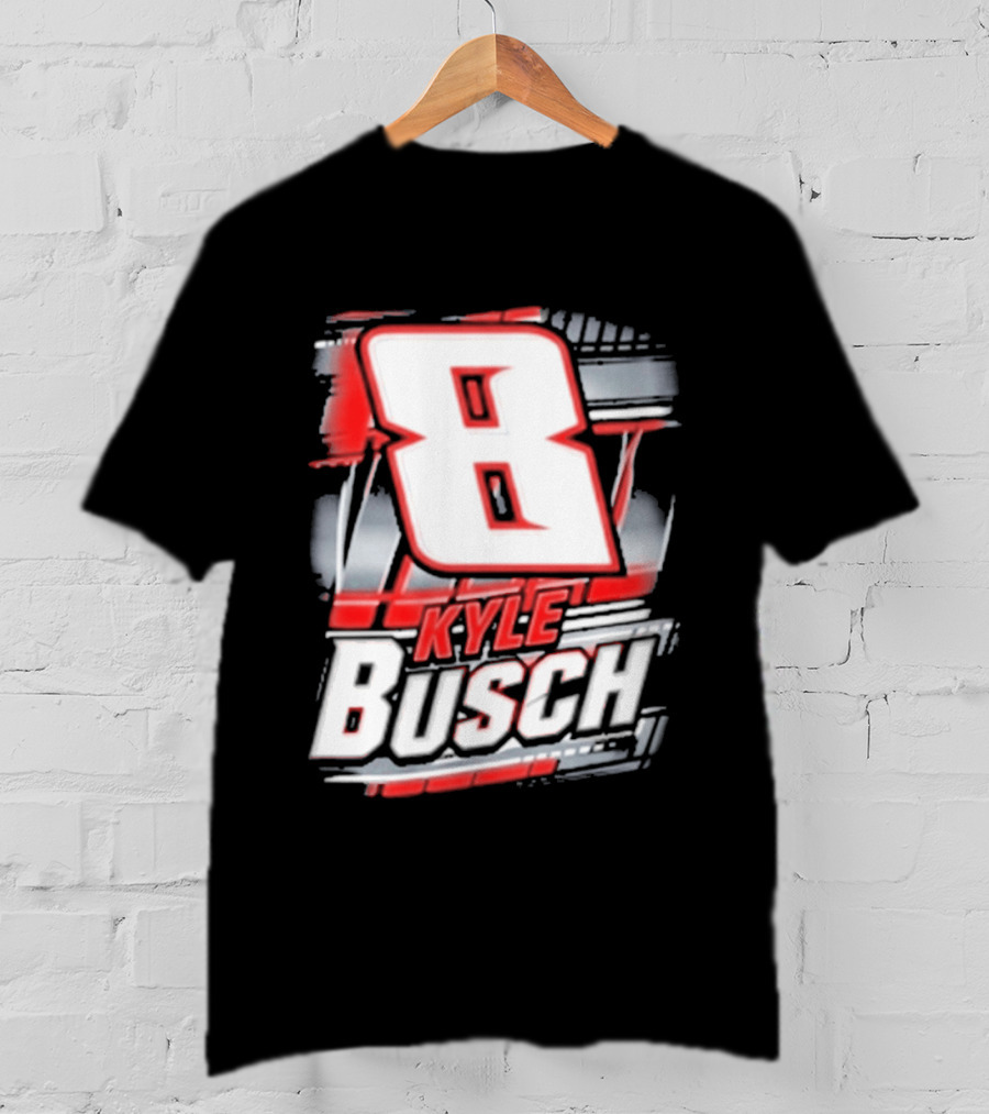 Kyle Busch Number 8 Racing NASCAR Fan T-Shirt